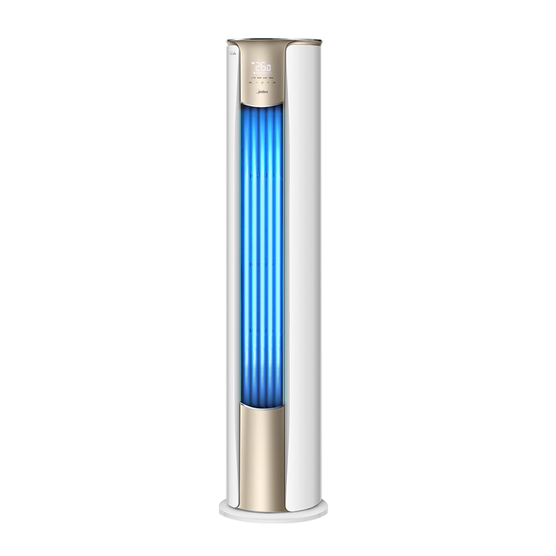 美的（Midea）空调柜机锐静新一级能效大风量智能变频冷暖圆柱立柜式远程智控客厅空调低噪以旧换新国家补贴 3匹一级能效锐静 72VHC1Ⅱ