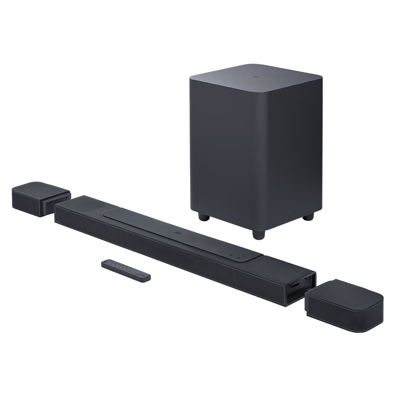 JBL BAR1000回音壁电视音响 7.1.4杜比全景声家庭影院Soundbar 蓝牙低音炮高端家用智能音箱套装