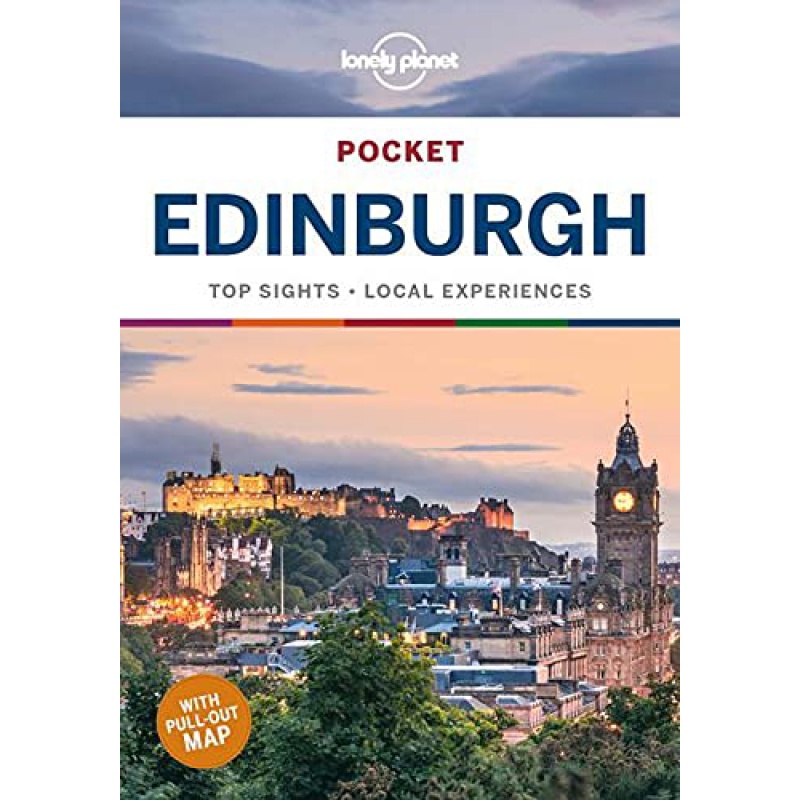 预售英文原版 Pocket Edinburgh 6 口袋爱丁堡6 Lonely Planet 探索爱丁堡城堡景色