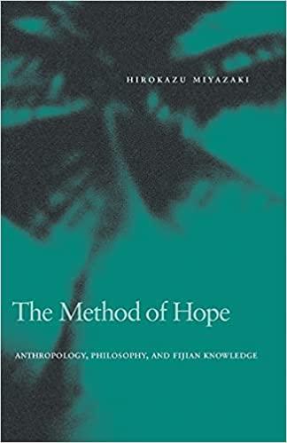 预订 the method of hope: anthropology, philosophy, a