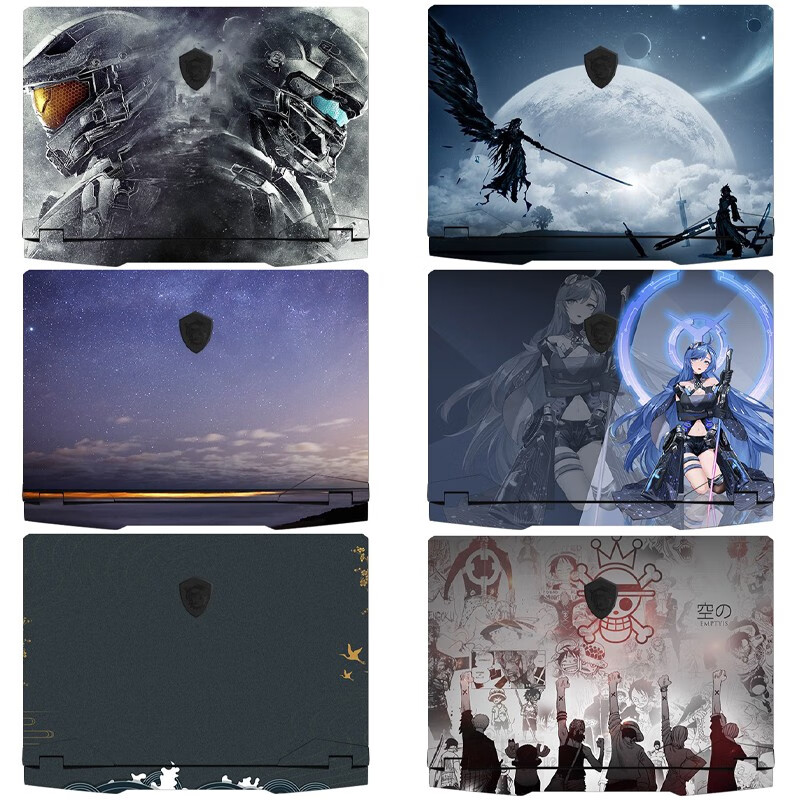 酷力驰 微星冲锋坦克gp66贴电脑贴纸gp76/ge77笔记本保护膜gp68hx机身