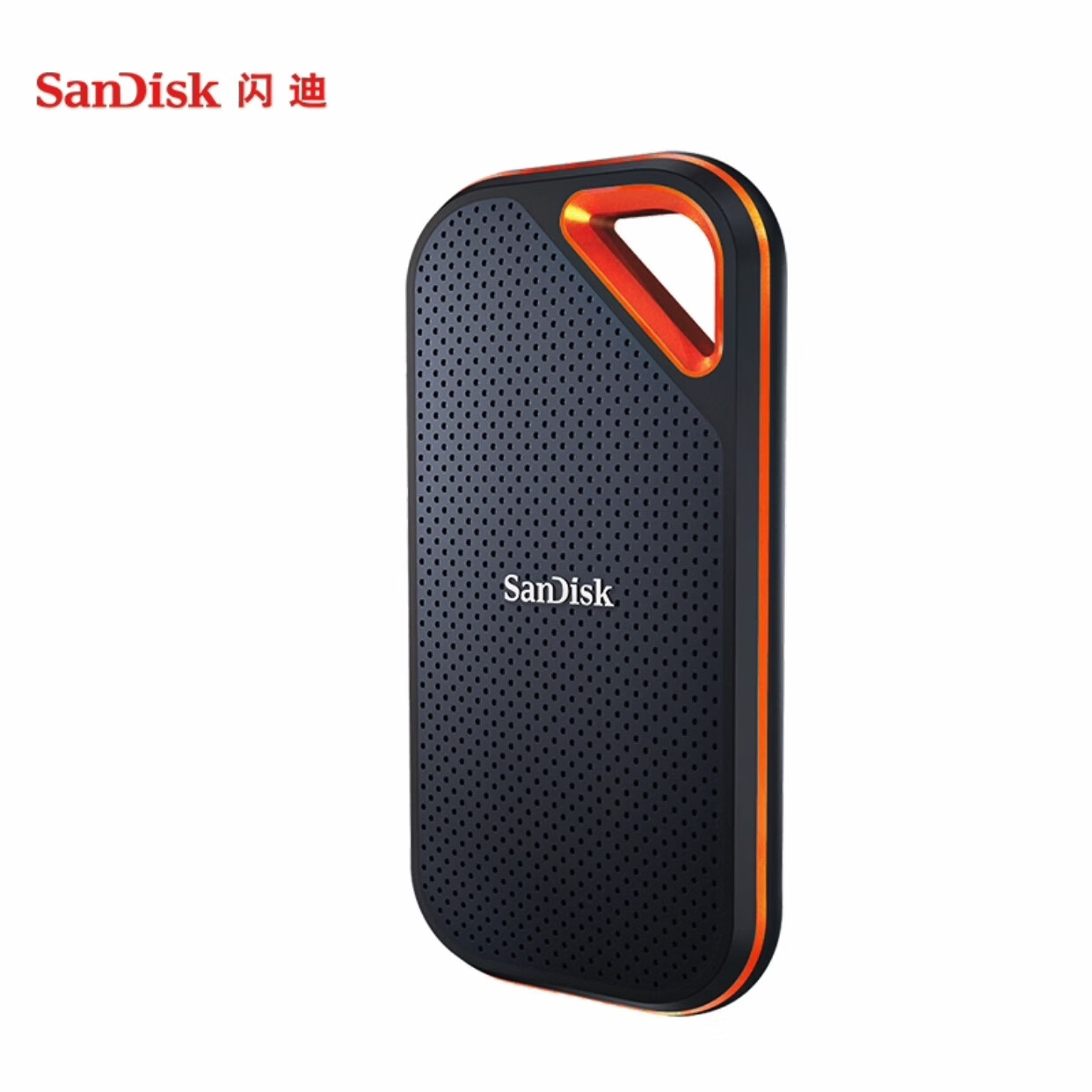 闪迪(SanDisk)Nvme移动固态硬盘（PSSD）E81至尊超极速Pro版SSD 黑色 1TB 读取2000M/S