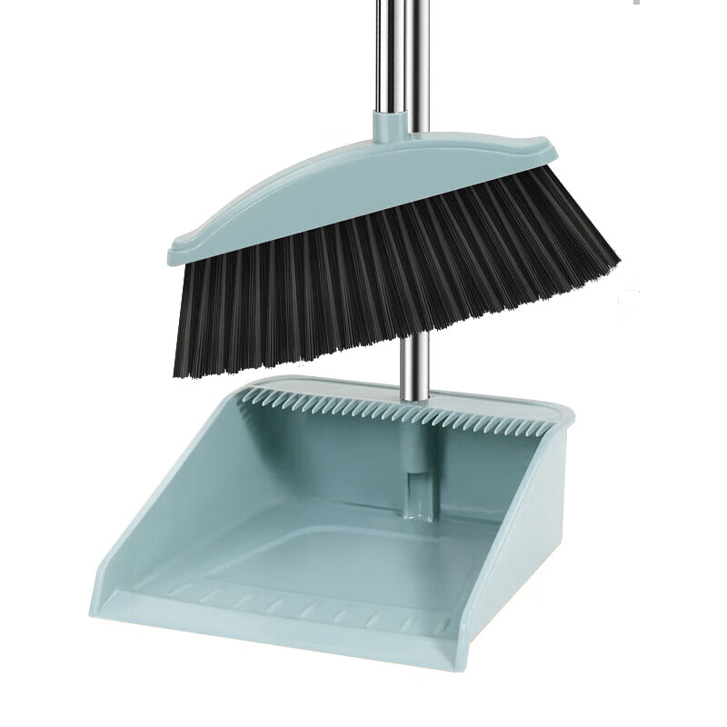 h汇特益 扫把戳子 蓝色 材质:塑料 不锈钢