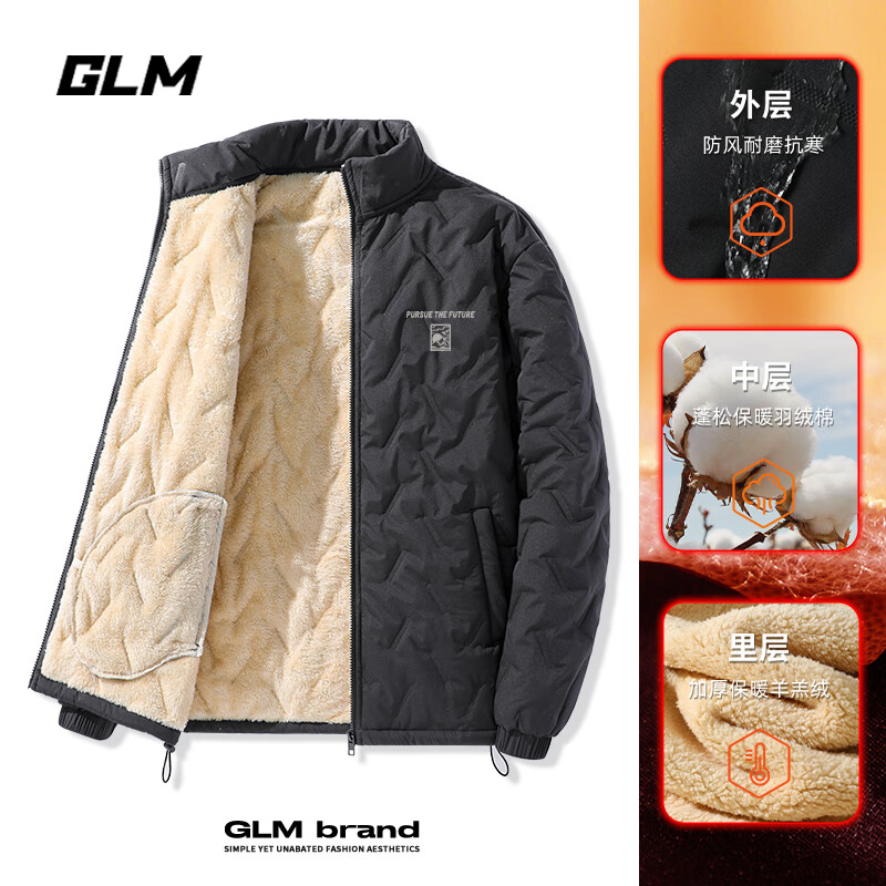 ���ڲ�����GLMɭ��Ʒ����ʿ��������¶����Ӻ�ů����������������޷����ް� ��#ɽ��X 2XL