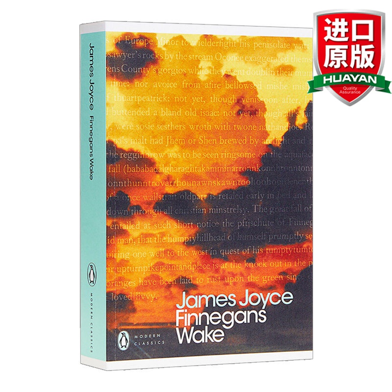 Finnegans Wake 英文原版 芬尼根的守灵夜 现代经典 詹姆斯 乔伊斯 James Joyce 豆瓣阅读 英文版 进口英语原版书籍