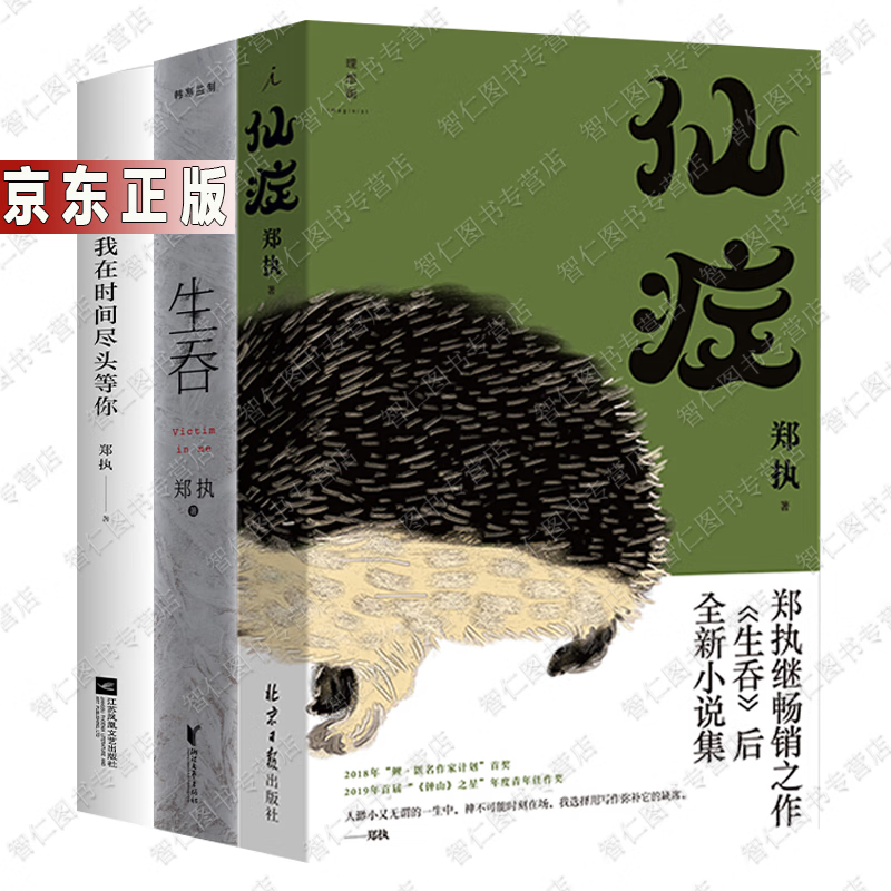 郑执小说作品3册生吞+仙症+我在时间尽头