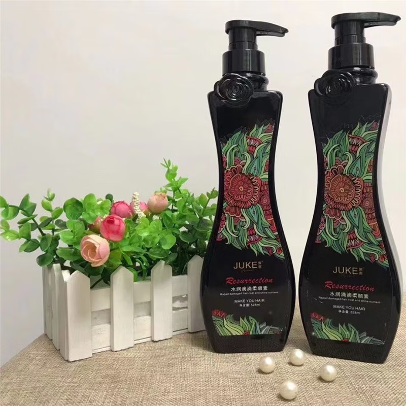 zib【官方】聚客水润丝滑水润滴滴柔顺素528ml复活原液洗发水黑玫瑰