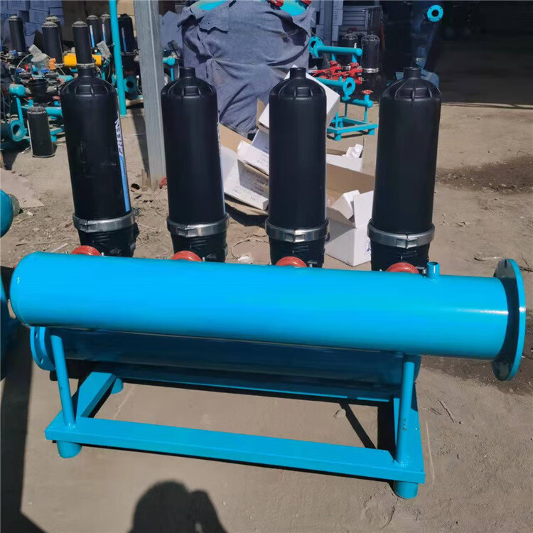 定制适用全自动反冲洗叠片过滤器 大棚田园灌溉滴灌 喷灌农用控制 2寸