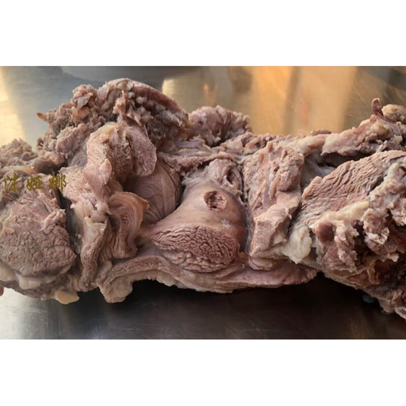 虎钢馋现煮熟羊肉苏北散养山羊肉熟食清真去皮白切手抓羊肉无骨500g