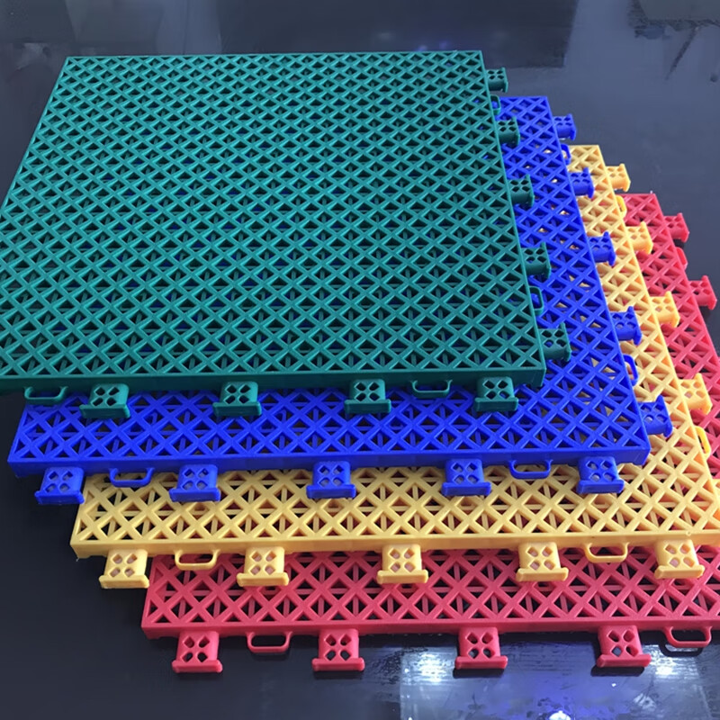 篮球场地胶 室外篮球场悬浮式拼装地板羽毛球橡胶运动地面地胶幼l 270