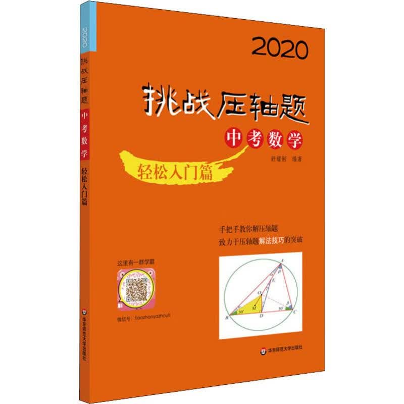 挑战压轴题 中考数学 轻松入门篇 2020