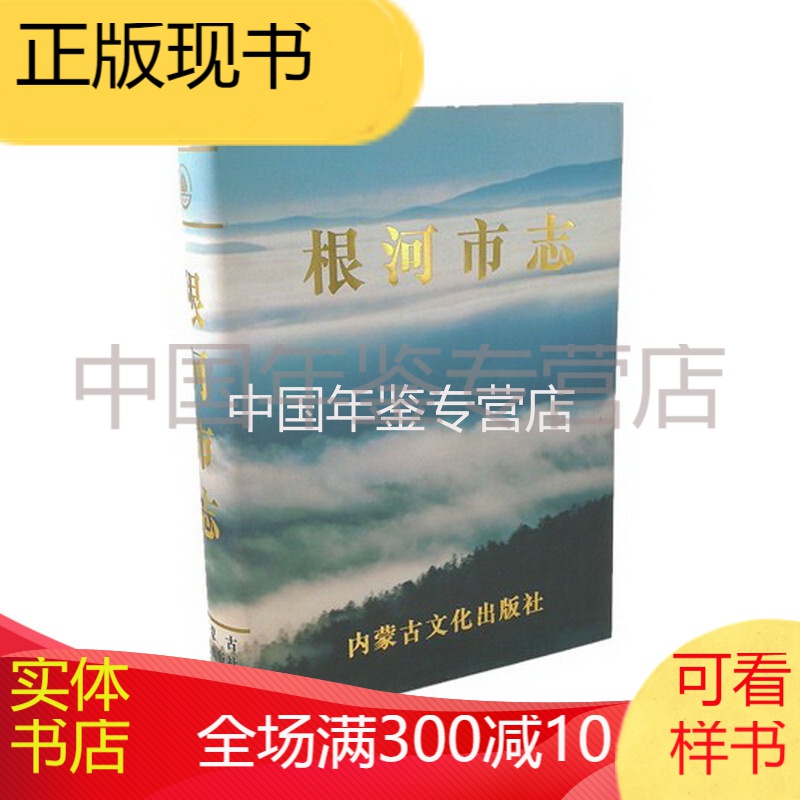 根河市志 内蒙古文化出版社 1998版 正版 