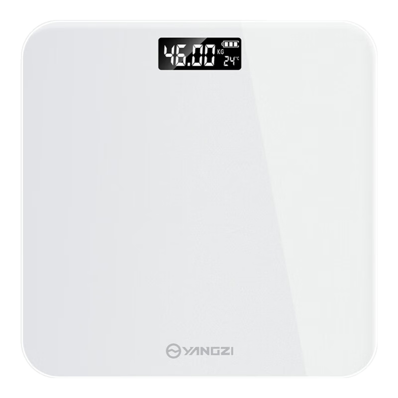 百亿补贴:扬子电子秤 体重秤 充电款人体秤称重精准减肥专用高精度智能人体健身运动健康落地称重小型家用 小米白/精准体重秤28元