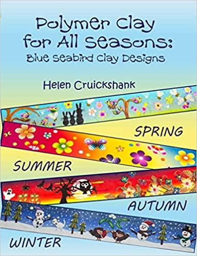 预订polymer clay for all seasons: blue seabird clay designs