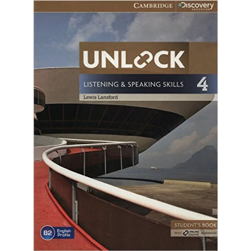 现货版 剑桥 Unlock Level 4听说 学生用书带在线练习册