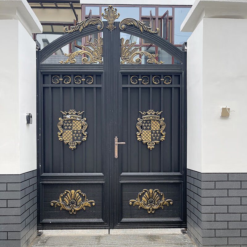 圣芙尼 不锈钢庭院门院墙围墙花园别墅农村自建房对开定制大门 定制金