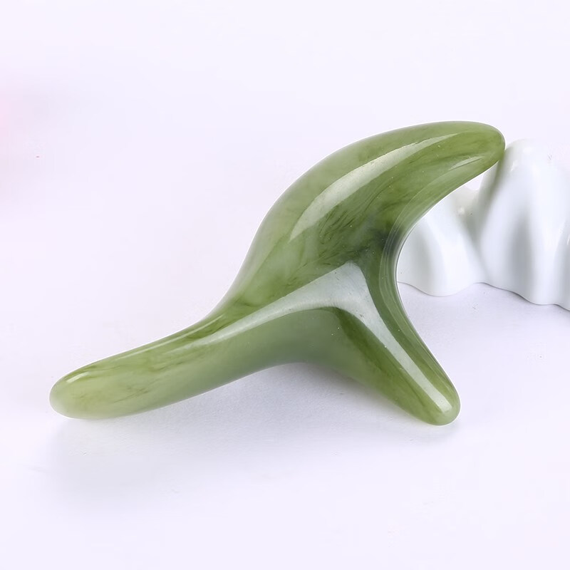 牛角足底穴位按摩器脚底养生刮痧板足部腿部多功能经络疏通神器ng