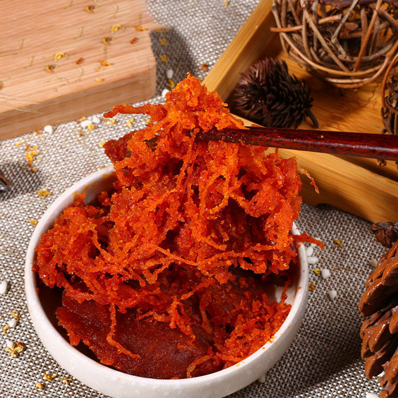 虎钢馋云南特产美食宁州香萝卜丝鲊肉500g农家风味土猪肉私房下 500g