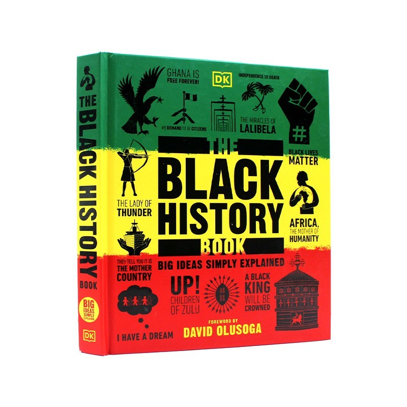 现货包邮 DK百科 The Black History Book 黑人历史书指南 探索非洲人民丰富而复杂的历史 英文原版 品图正版 精装