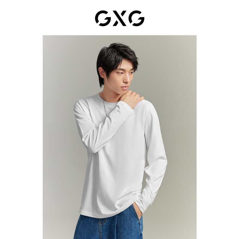 GXG���� ����������ɫ�������ˬ������Բ��T�� 2023���＾ ��ɫ 175/L 76Ԫ