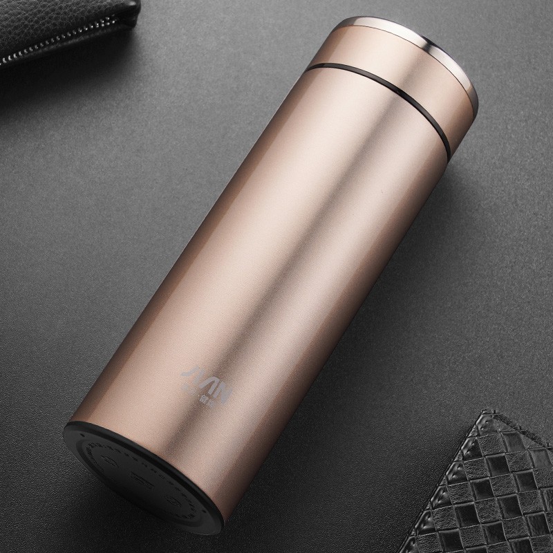 富光 保温杯男女过滤真空不锈钢商务办公大容量茶杯子便携水杯刻字 38