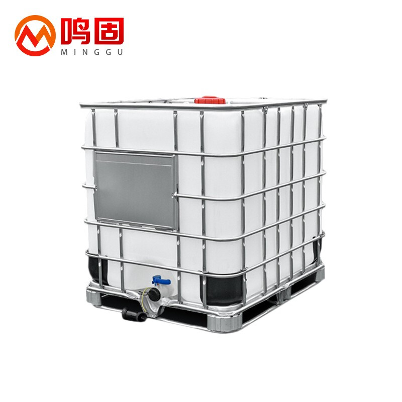 化工桶方形 集装桶储水桶储罐 1000l防静电白色吨桶(加厚)