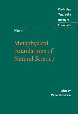 预订 kant: metaphysical foundations of natural scien