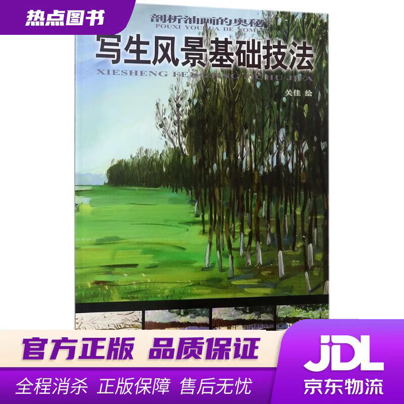 【新华书店 官方正版】写生风景基础技法剖析油画的奥秘 关佳 绘 天津杨柳青画社