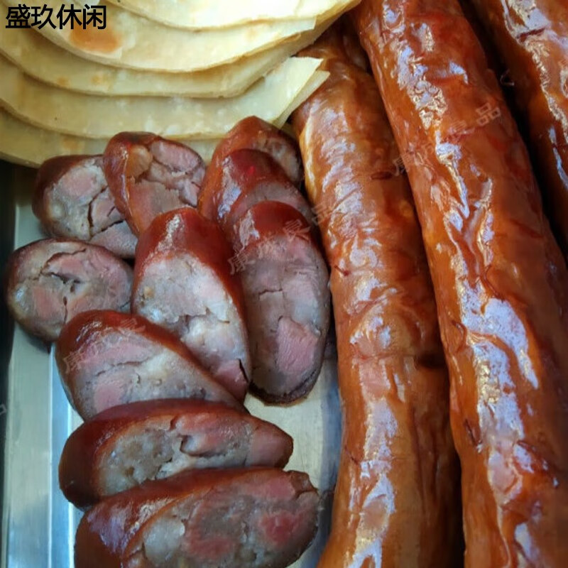 辣铺乐河北衡水冀州巨鹿锯末烟熏肠香肠特产即食柴沟堡熟食