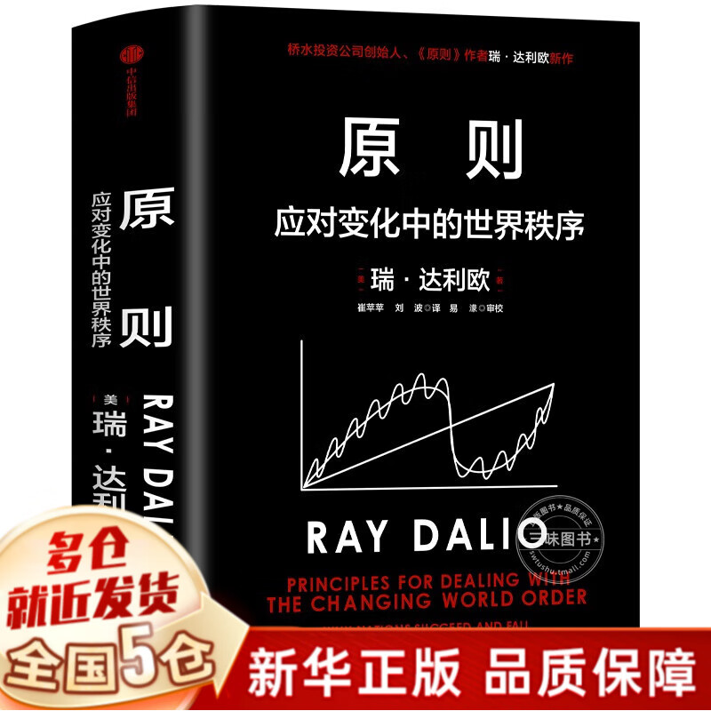 【当日发】原则1+原则2:应对变化中的世界秩序 达利欧书 瑞·达利欧达里奥 新书应对世界变化的原则 可选：