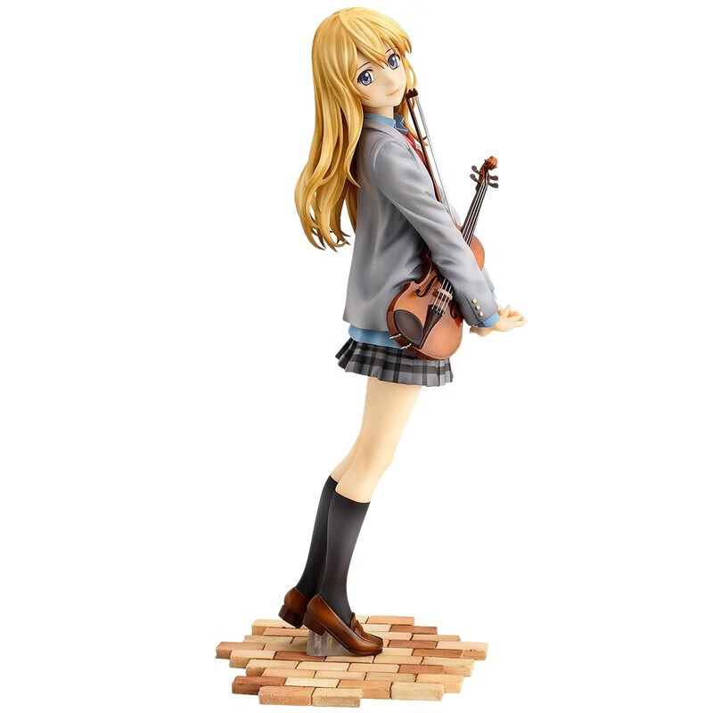 寿屋四月的谎言宫园薰制服校服美少女动漫模型手办摆件公仔玩具