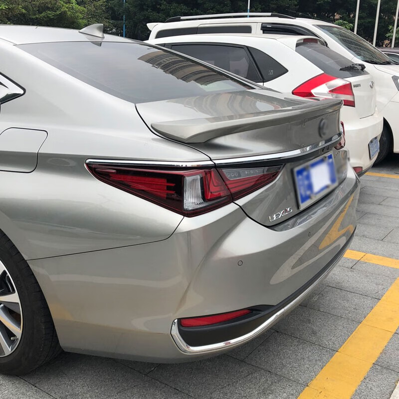适用18-23款雷克萨斯es200尾翼新es改装高配es300h es260 超音速钛