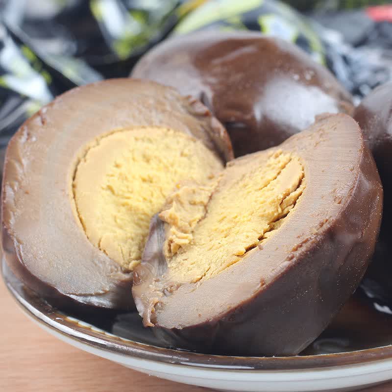 整箱五香卤蛋乡巴佬风味茶叶蛋温州风味无壳黑色卤鸡蛋零食 卤蛋10个