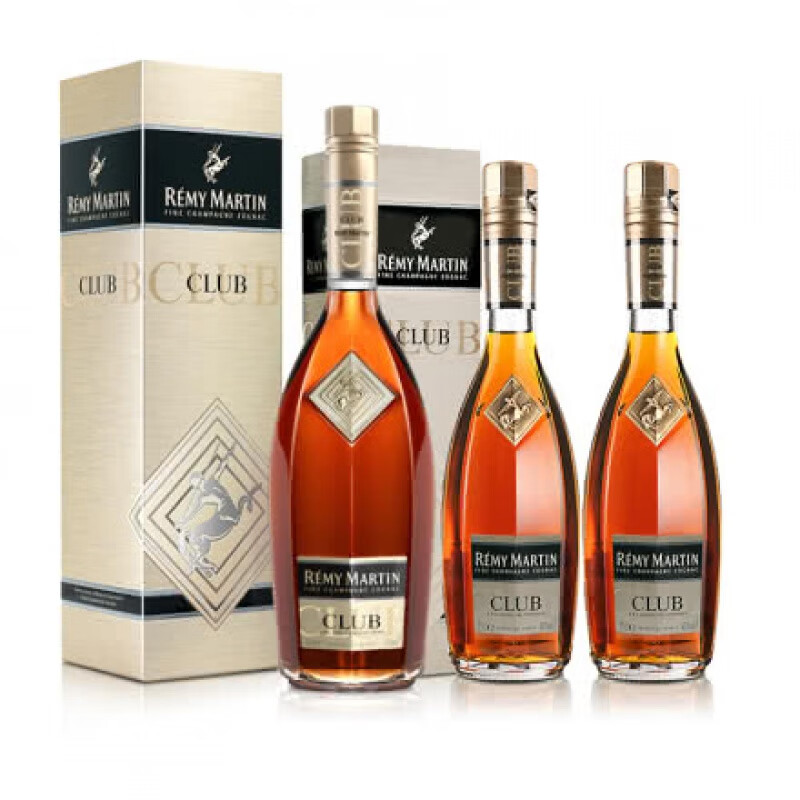 人头马(remy martin)40度法国人头马club香槟区干邑350ml *2 club香槟
