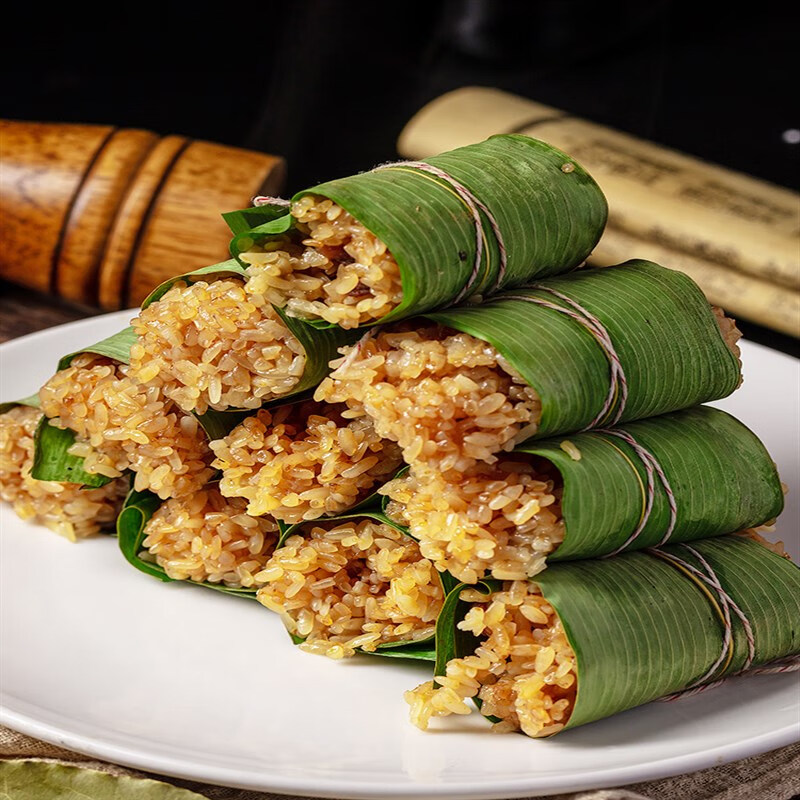 维霆粽香排骨酒店高端半成品特色菜家常菜糯米排骨美食蒸菜 粽香排骨