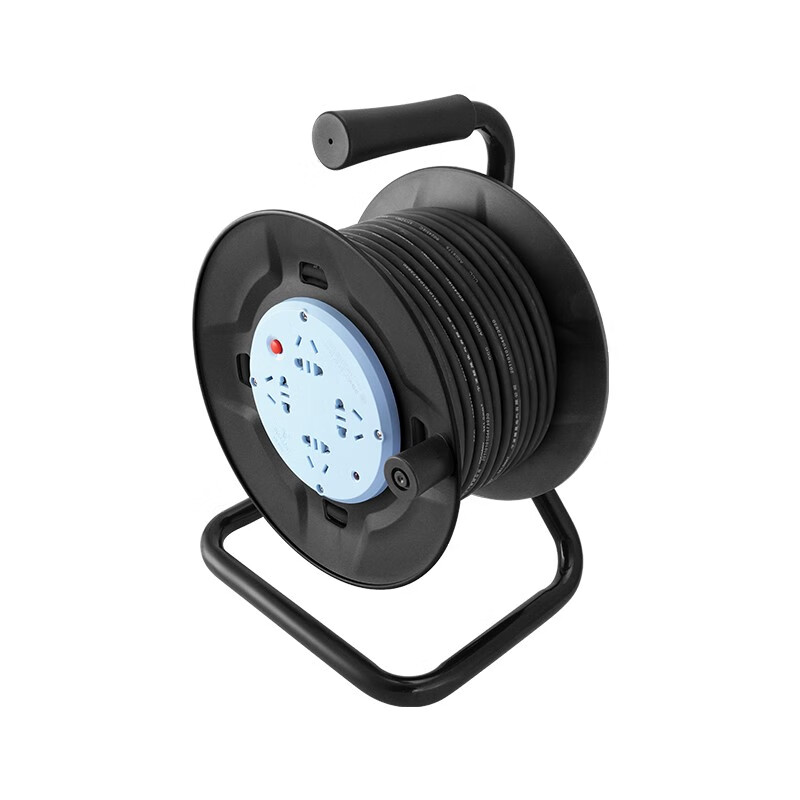 公牛线轴电源线盘工程工地卷线滚子20/30/50米延长线插座gn-8030 8030