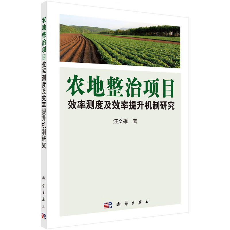 农地整治项目效率测度及效率提升机制研究