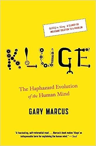 预订 kluge: the haphazard evolution of the human mind
