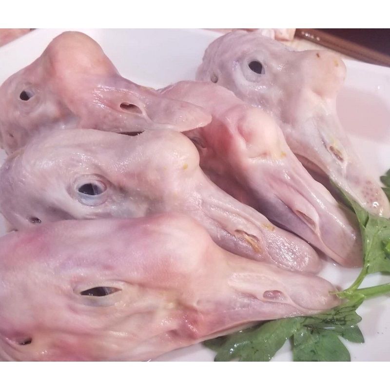 国产装大鹅头黑龙江特产新鲜冷冻东北农家散养老鹅头 1000g