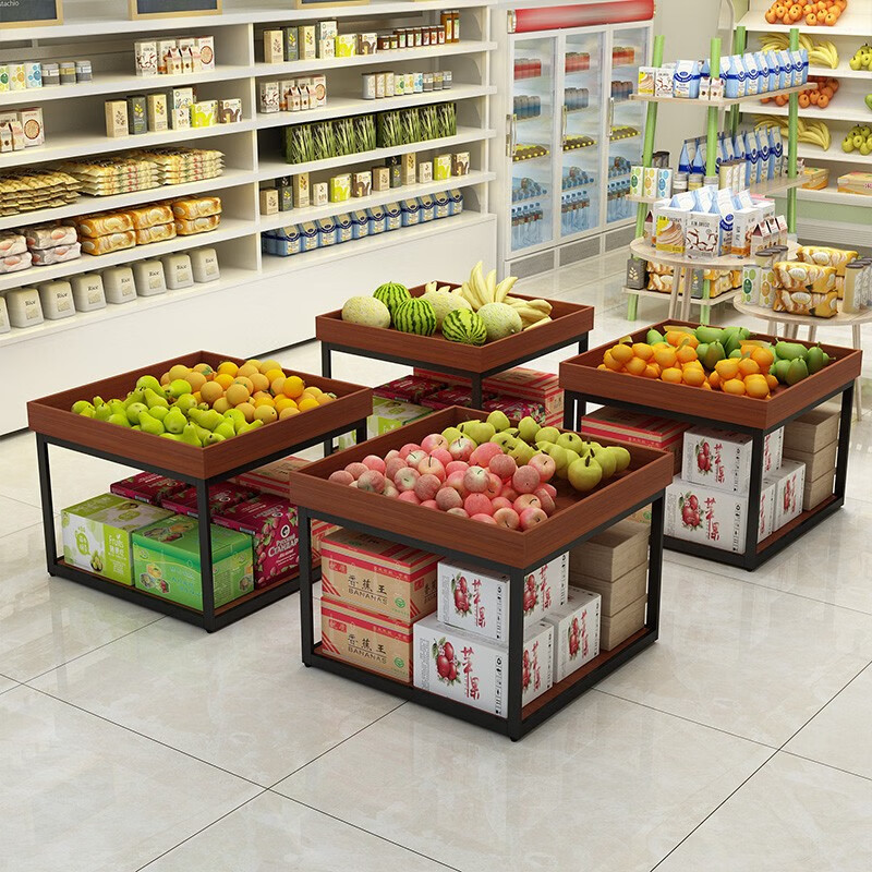 卡庭森(katingsen)德国品质水果店中岛展示架货架促销台超市中岛便利