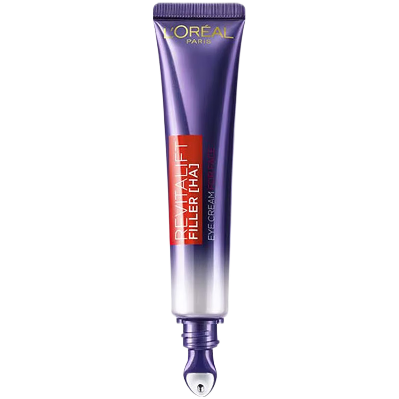 欧莱雅（L'OREAL）紫熨斗眼霜女全脸淡纹玻尿酸黑眼圈眼袋细纹紧致 2代紫熨斗眼霜7.5ml*4支