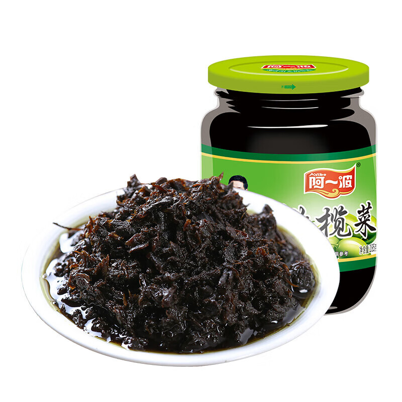 福建特产酱菜下饭菜酱菜咸菜瓶装学生宿舍下饭下面菜 185克橄榄菜*1瓶