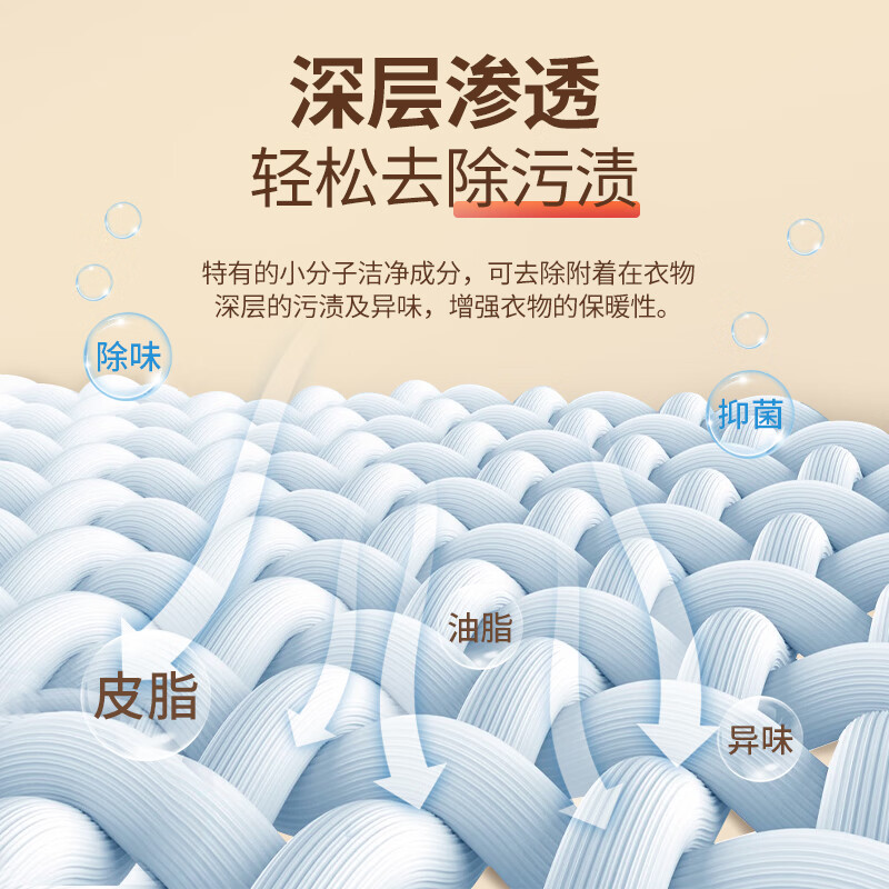 ONEFULL羊毛洗衣液中性防缩水羊绒衫洗涤剂呢大衣毛衣专用清洗剂 500ml 1瓶