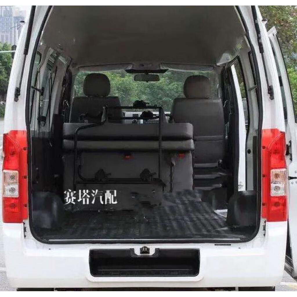曼影(manying)适用金杯海狮6座7座9座后排座椅福田金龙中排可折叠可前