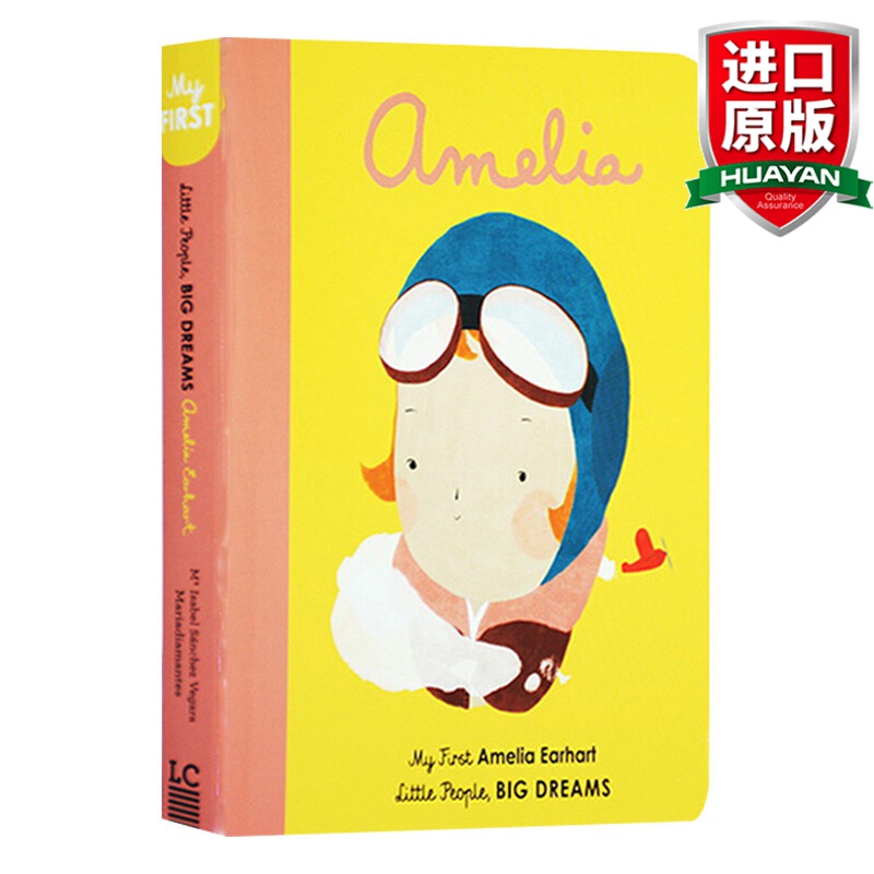 little people, big dreams:amelia earhart 英文原版 小人物大梦想