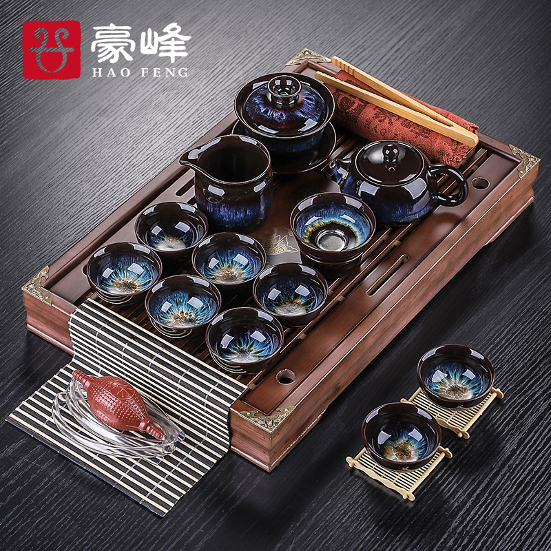三,豪峰整套茶具功夫茶具套装网友对比评测
