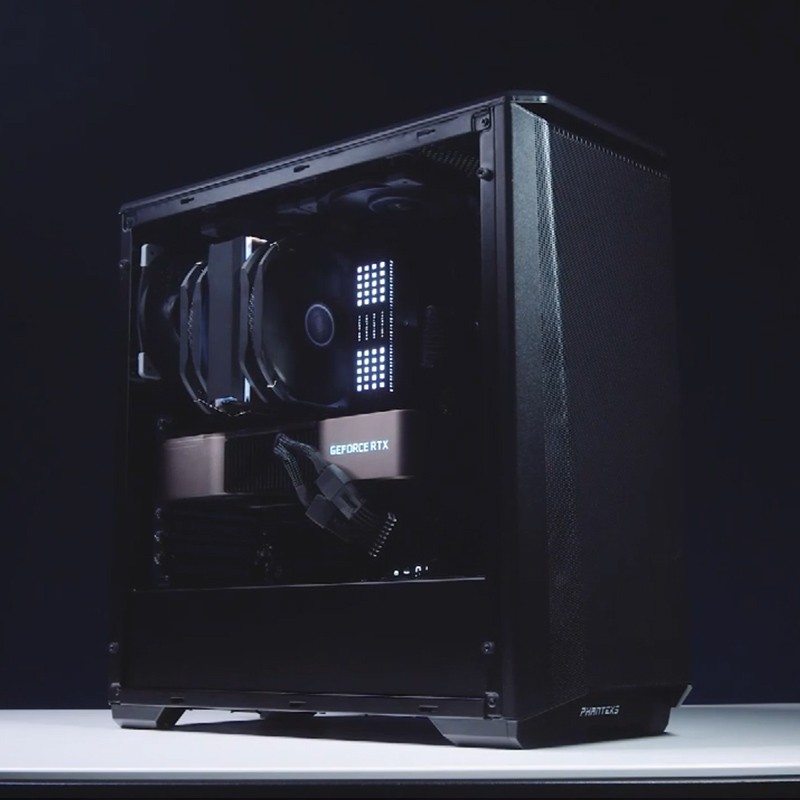 追风者(PHANTEKS) P400A 416升级V2版 强化散热ATX台式360水冷电脑机箱(金属用料/配调速PWM风扇/扩展竖显卡)