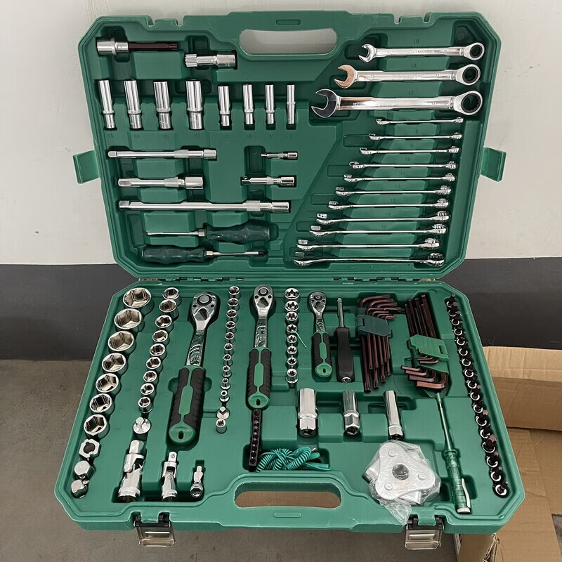 花语奇萌木工工具大全 木匠 木工神器套装128件套汽修工具套装套筒