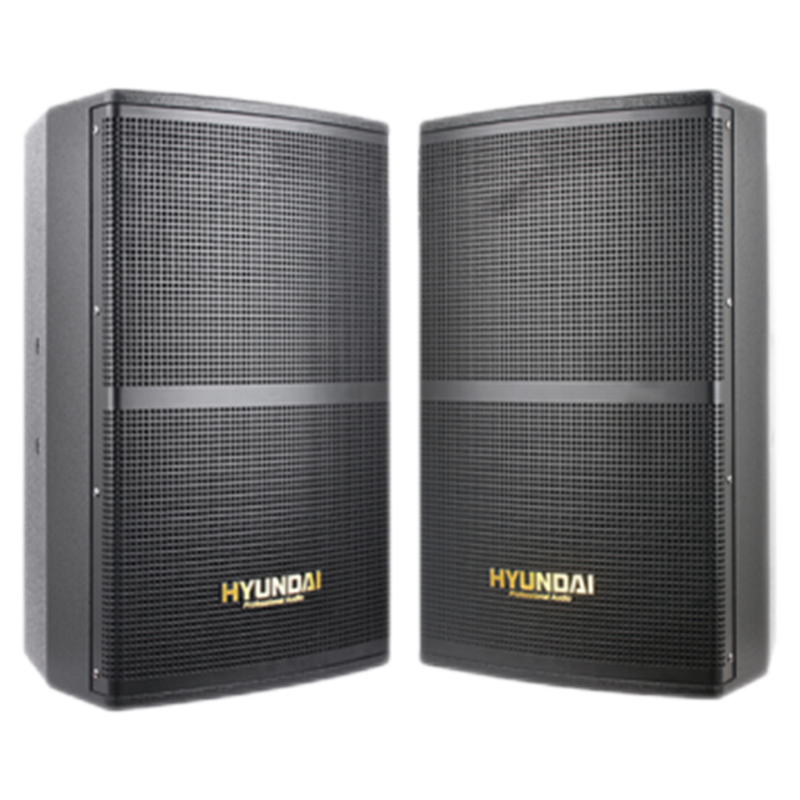 HYUNDAI韓國現(xiàn)代專業(yè)會議室音響重低音號角高音 舞臺演出家庭影院KTV舞蹈教室酒吧宴會廳展廳高品質(zhì)音箱 CY-708音響8英寸一對峰值160W