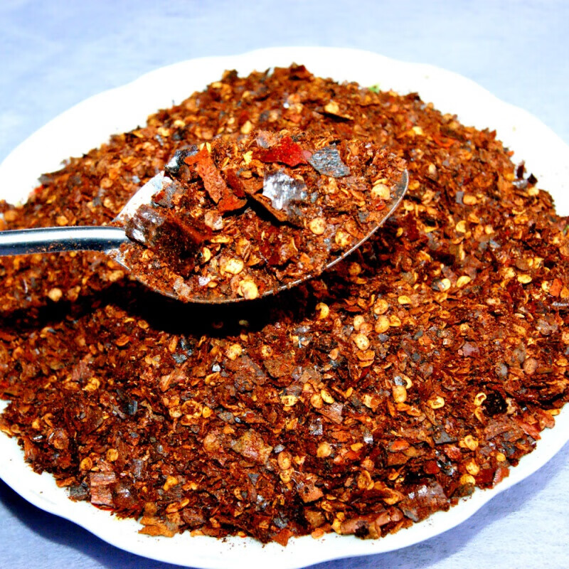 蕴召贵州遵义特产蔬菜胡辣椒 柴火糊辣椒面 海椒特辣辣椒粉 微辣 500